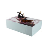 Dream White Marble 3-Piece Coffee Table from Nova Furniture - Luna Furniture