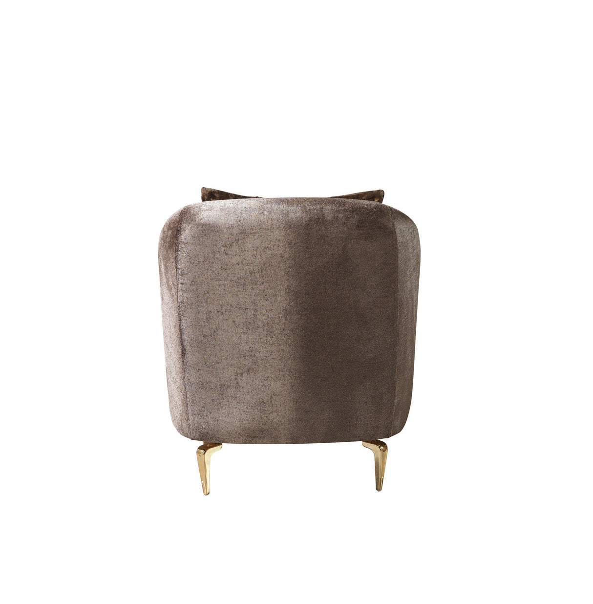 Santana Coffee Velvet Chair from Nova Furniture - Luna Furniture
