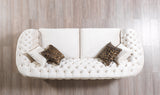 Lupino Ivory Velvet Living Room Set from Nova Furniture - Luna Furniture