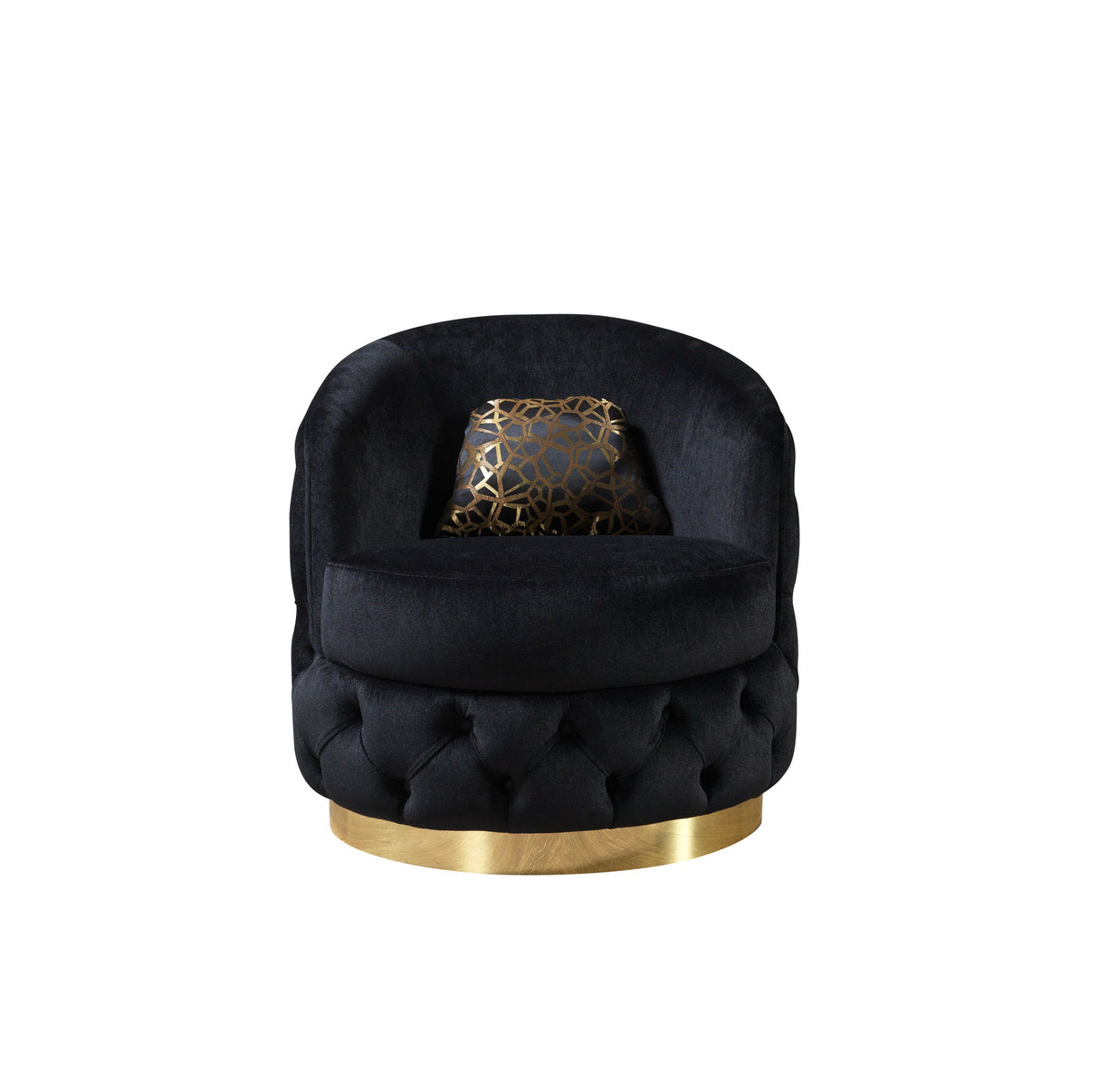 Lupino Black Velvet Living Room Set from Nova Furniture - Luna Furniture