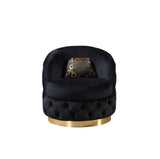 Lupino Black Velvet Living Room Set from Nova Furniture - Luna Furniture