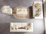 Anica Ivory Coffee Table from Nova Furniture - Luna Furniture