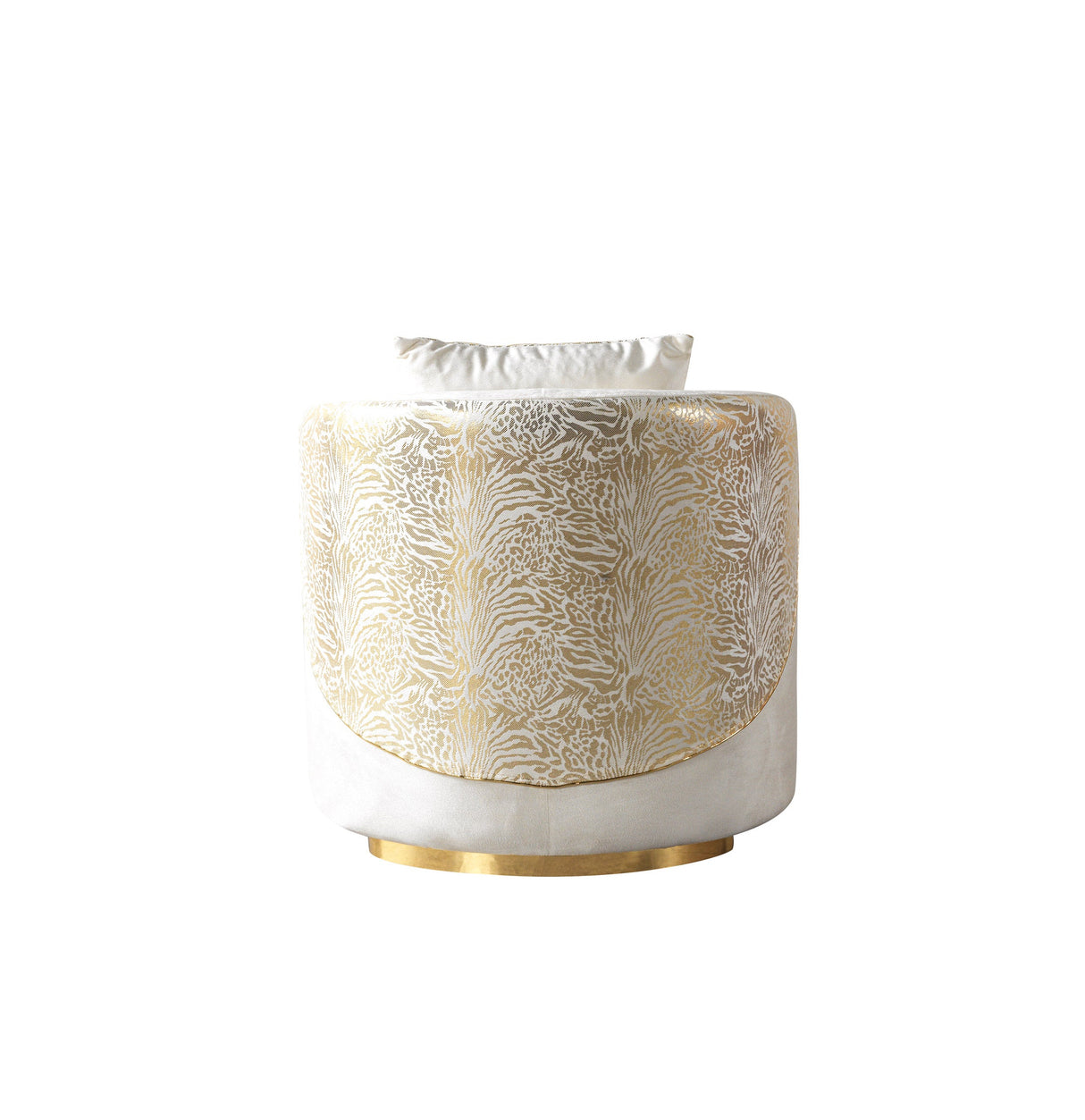 Anica Ivory Velvet Chair