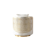 Anica Ivory Velvet Chair