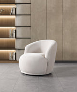 Bonita Ivory Velvet Sofa & Loveseat from Nova Furniture - Luna Furniture