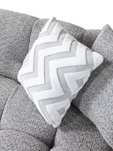 Ivy Gray Boucle RAF Sectional from Nova Furniture - Luna Furniture