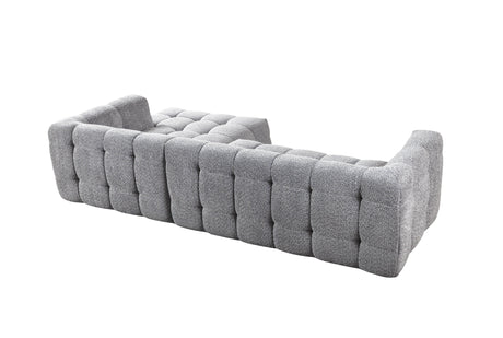 Ivy Gray Boucle RAF Sectional from Nova Furniture - Luna Furniture