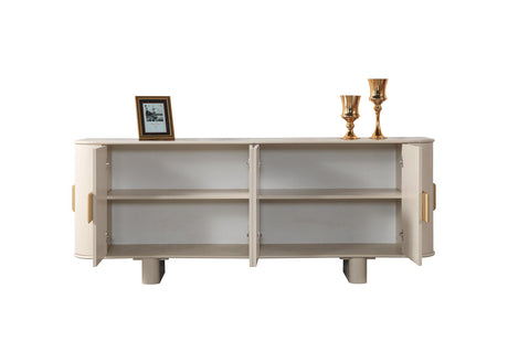Carlina Ivory Dining Server from Nova Furniture - Luna Furniture