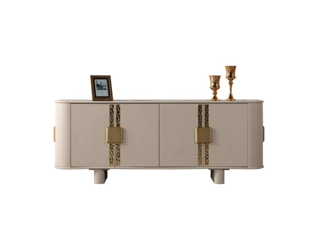 Carlina Ivory Dining Server from Nova Furniture - Luna Furniture