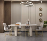 Carlina Ivory 7-Piece Dining Set from Nova Furniture - Luna Furniture