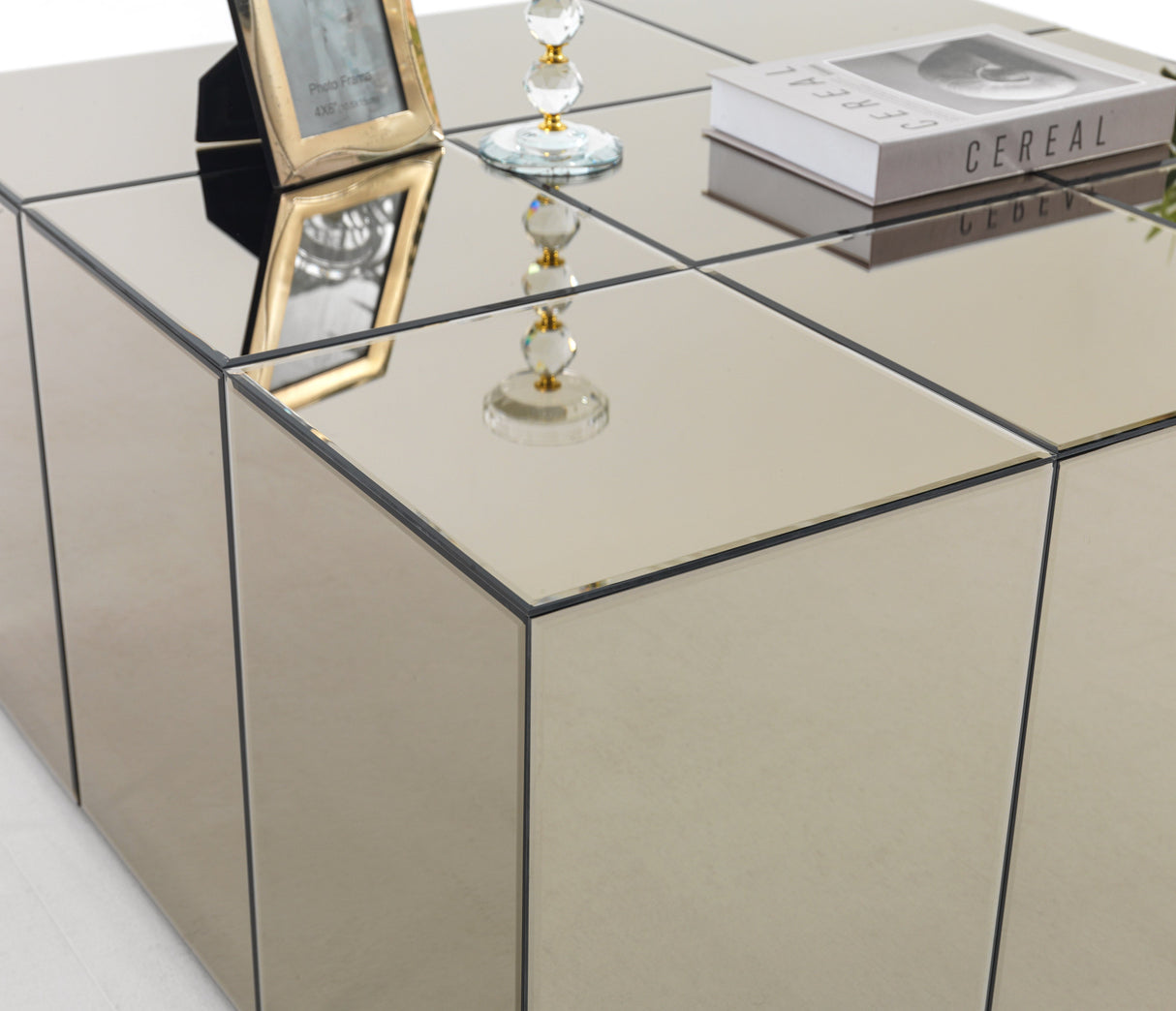Dream X Glass Coffee Table from Nova Furniture - Luna Furniture