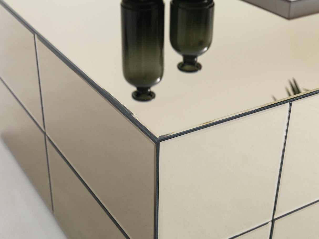 X3 Glass Coffee Table from Nova Furniture - Luna Furniture