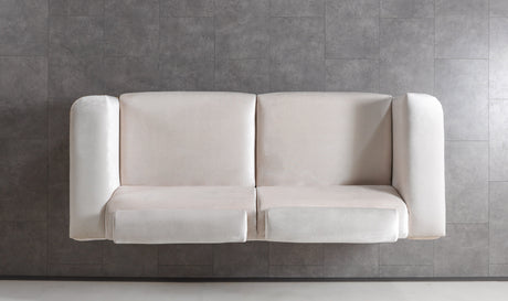 Fabiana Ivory Velvet Sofa & Loveseat from Nova Furniture - Luna Furniture