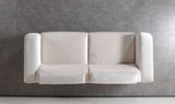 Fabiana Ivory Velvet Sofa from Nova Furniture - Luna Furniture