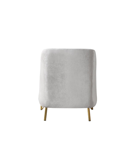 Fabiana Ivory Velvet Sofa & Loveseat from Nova Furniture - Luna Furniture