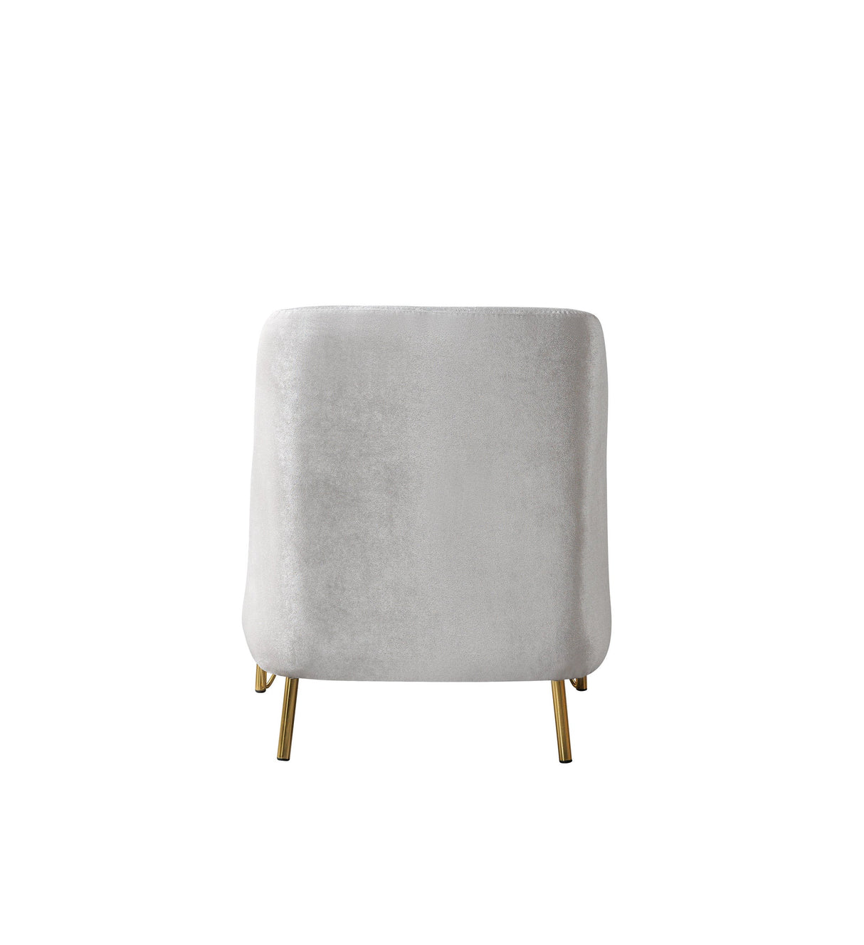 Fabiana Ivory Velvet Chair from Nova Furniture - Luna Furniture