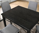 Strom Dark Walnut Counter Contemporary Counter Height Set from Furniture of America - Luna Furniture