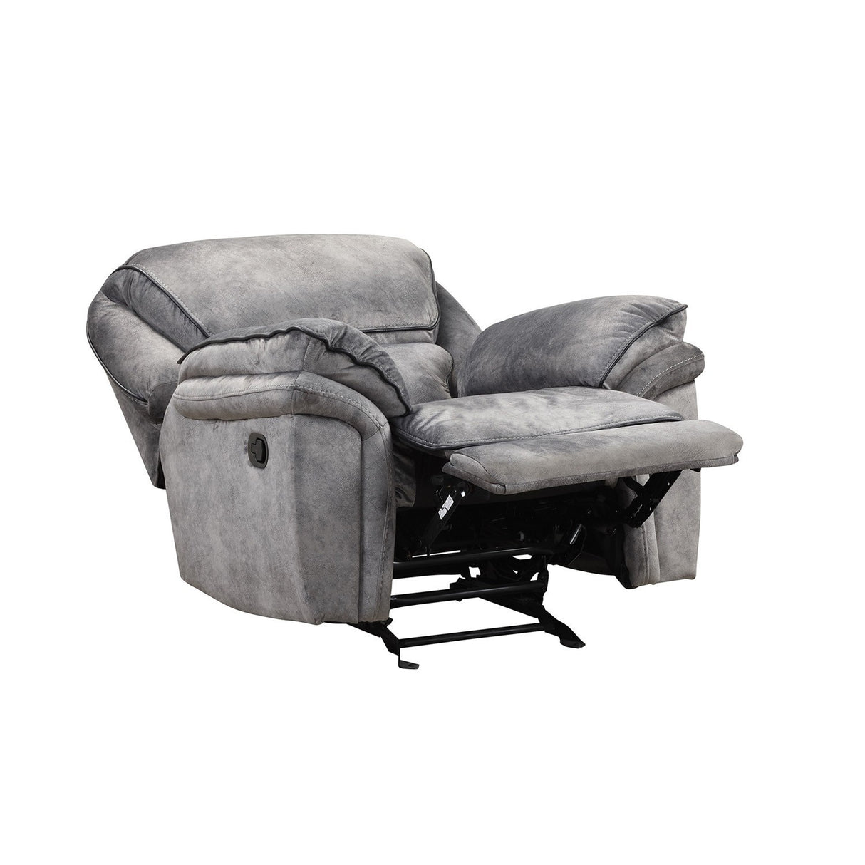 Themis Gray Transitional Reclining Living Room Set from Furniture of America - Luna Furniture