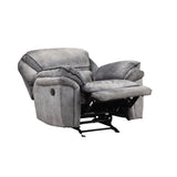 Themis Gray Transitional Reclining Living Room Set from Furniture of America - Luna Furniture