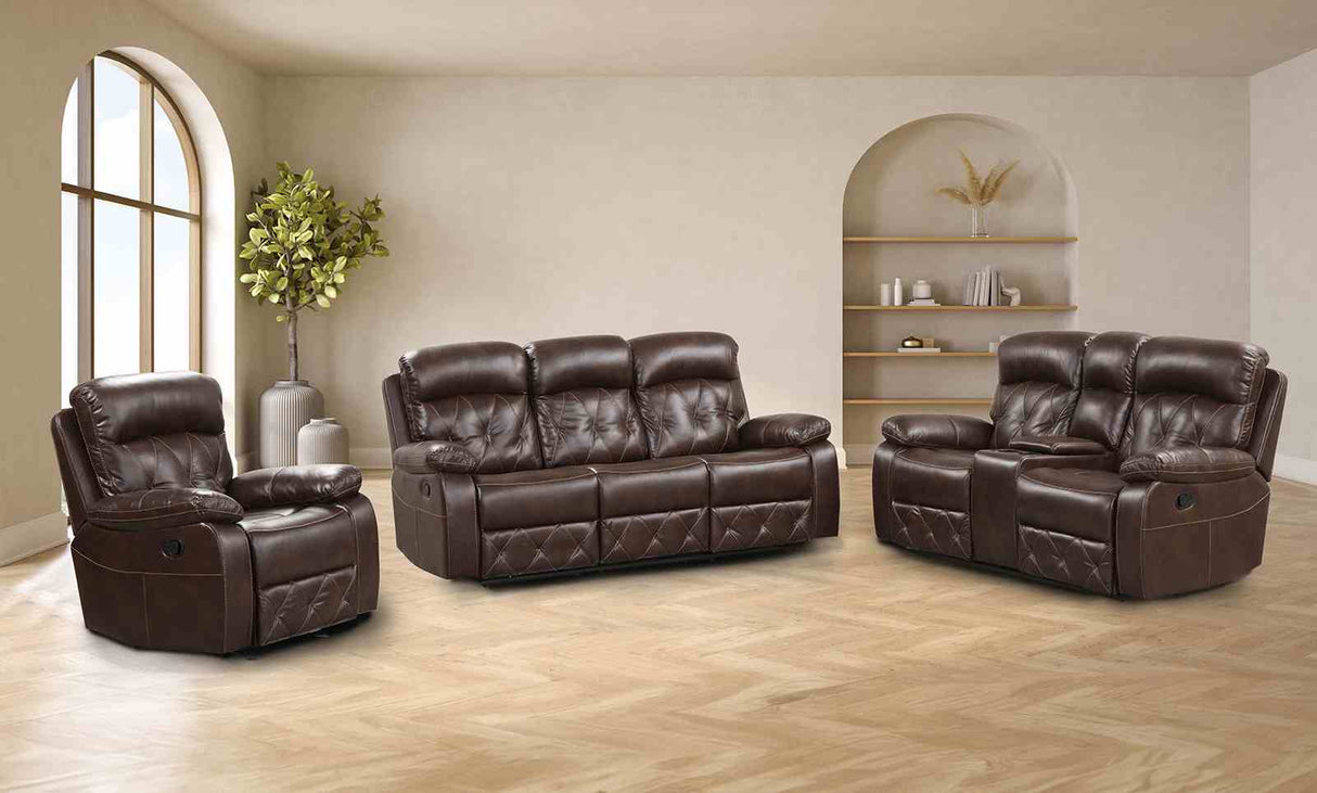 Osias Brown Manual Chair from Furniture of America - Luna Furniture