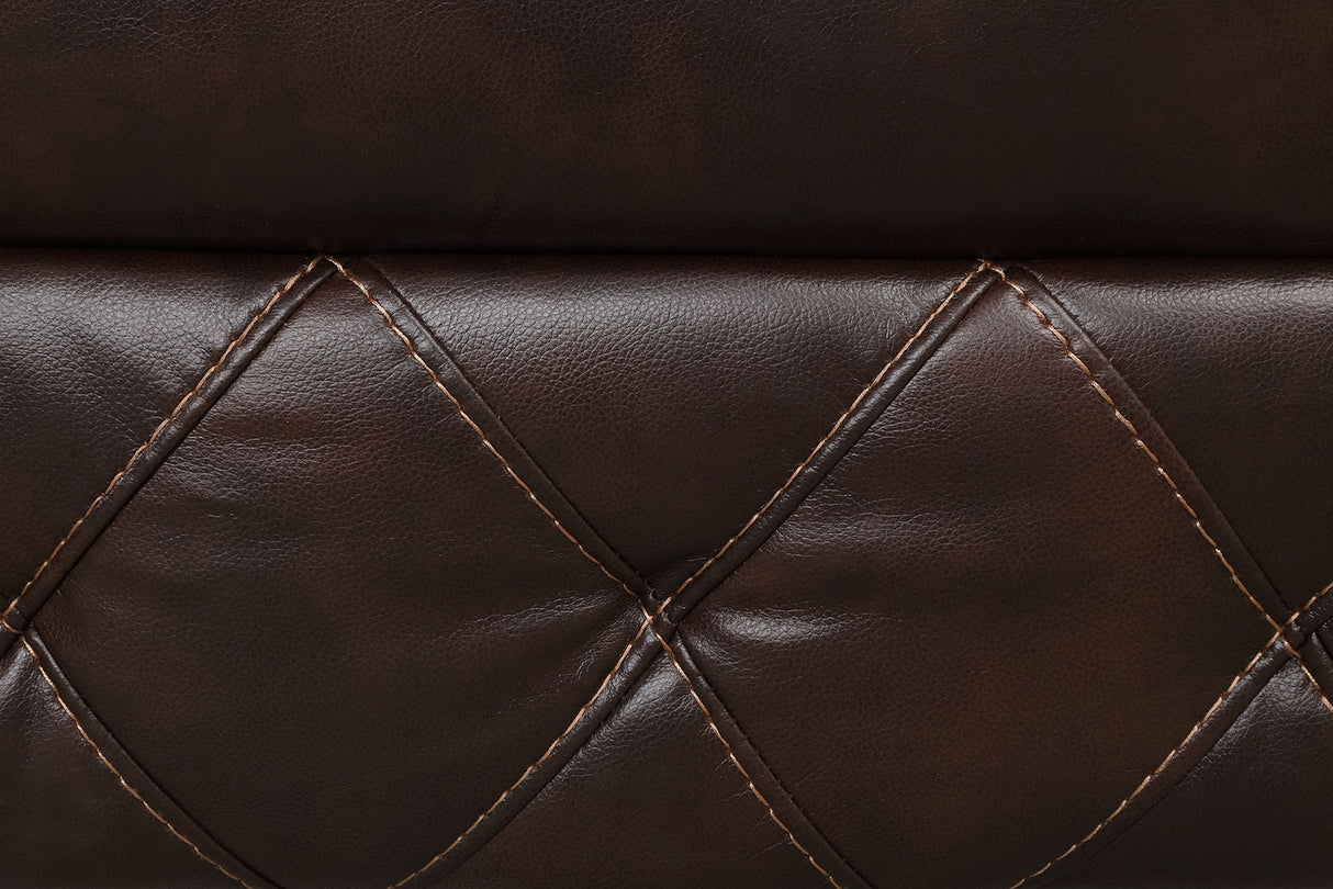 Osias Brown Manual Loveseat from Furniture of America - Luna Furniture