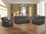Letha Gray Manual Sofa from Furniture of America - Luna Furniture