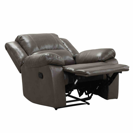 Letha Gray Glider Recliner from Furniture of America - Luna Furniture