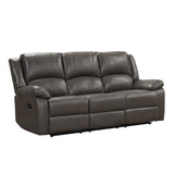 Letha Gray Manual Sofa from Furniture of America - Luna Furniture