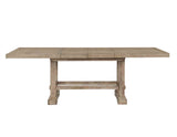 Napa 108-Inch Counter Table with/2 18-inch Leaves, Sand from Steve Silver - Luna Furniture