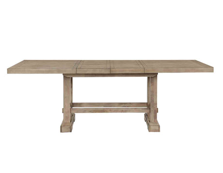Napa 108-Inch Counter Table with/2 18-inch Leaves, Sand from Steve Silver - Luna Furniture