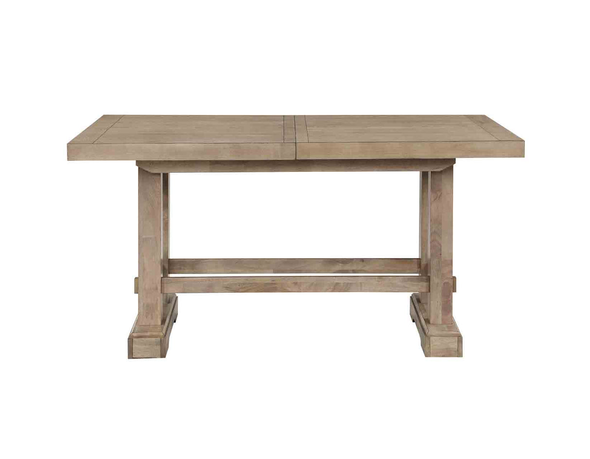 Napa 108-Inch Counter Table with/2 18-inch Leaves, Sand from Steve Silver - Luna Furniture