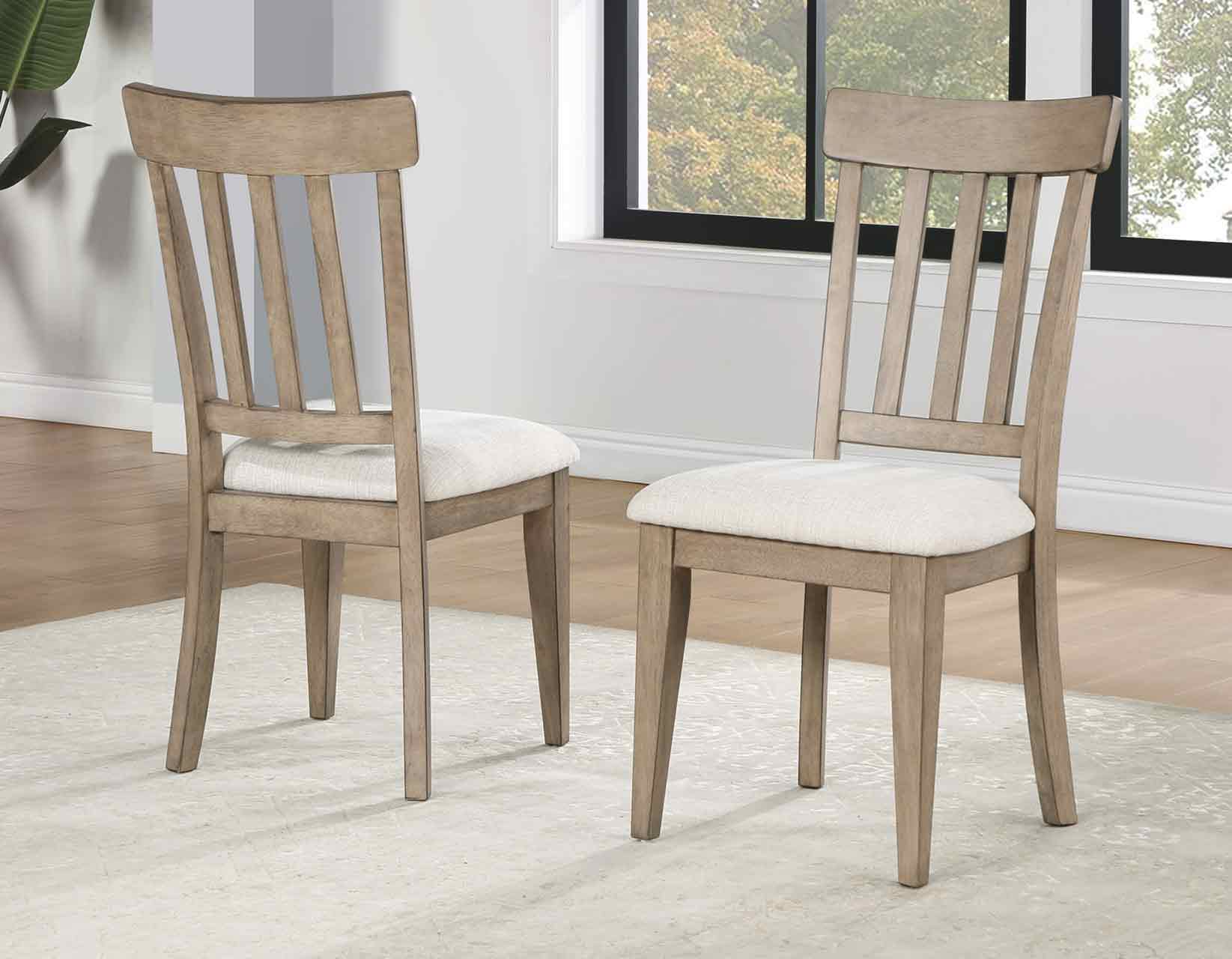 Napa 5-Piece 72-108-inch Dining Set, Sand(Table & 4 Side Chairs