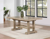 Napa Weathered Sand Dining Room Set from Steve Silver - Luna Furniture