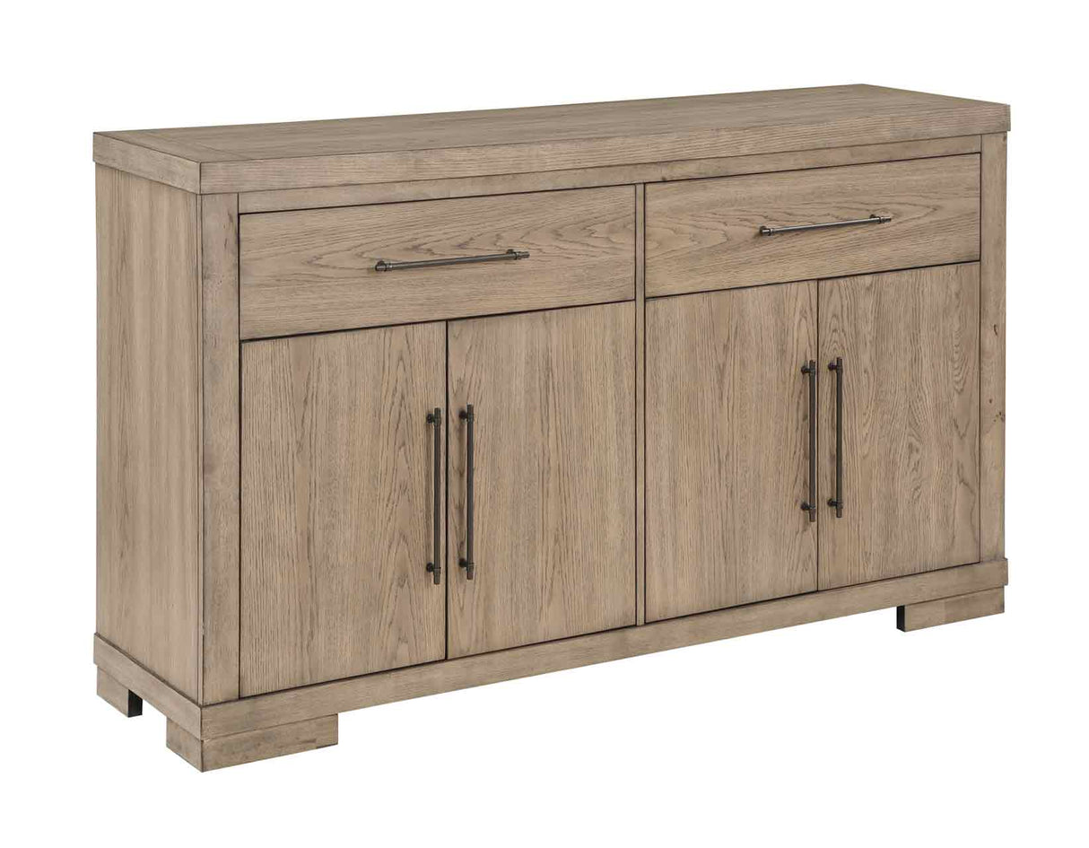 Napa 5-Piece 72-108-inch Dining Set, Sand(Table & 4 Side Chairs) from Steve Silver - Luna Furniture