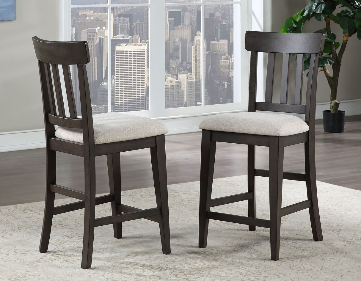 Napa 5-Piece Counter Dining Set(Counter Table & 4 Counter Chairs) from Steve Silver - Luna Furniture