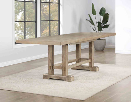 Napa Weathered Sand Counter Height Dining Set from Steve Silver - Luna Furniture