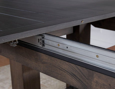 Napa 7-Piece Dining Set(Table, 2 Upholstered & 4 Side Chairs) from Steve Silver - Luna Furniture