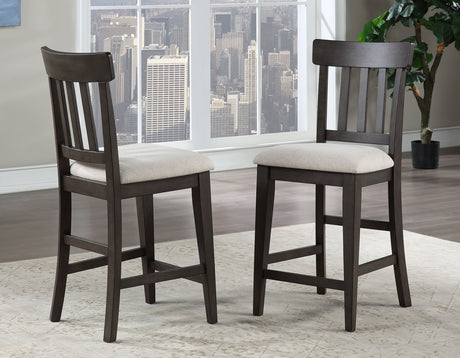 Napa 5-Piece Counter Dining Set(Counter Table & 4 Counter Chairs) from Steve Silver - Luna Furniture