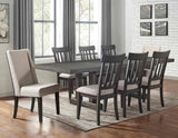 Napa 7-Piece Dining Set(Table, 2 Upholstered & 4 Side Chairs) from Steve Silver - Luna Furniture