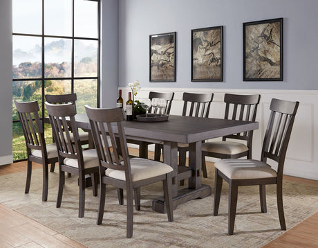 Napa 5-Piece Dining Set(Table & 4 Side Chairs) from Steve Silver - Luna Furniture