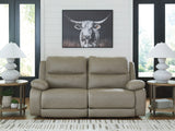 Narwhal Place Pebble 2-Piece Power Reclining Loveseat from Ashley Furniture - Luna Furniture