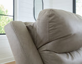 Narwhal Place Pebble 6-Piece Reclining Sectional with Storage Console from Ashley Furniture - Luna Furniture
