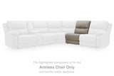 Narwhal Place Pebble Armless Chair from Ashley Furniture - Luna Furniture