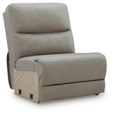 Narwhal Place Pebble Armless Chair from Ashley Furniture - Luna Furniture
