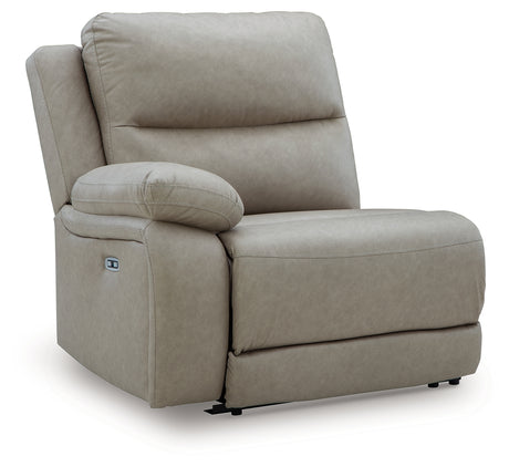 Narwhal Place Pebble Left-Arm Facing Power Recliner from Ashley - Luna Furniture