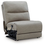 Narwhal Place Pebble Power Armless Recliner from Ashley Furniture - Luna Furniture