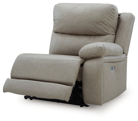 Narwhal Place Pebble Right-Arm Facing Power Recliner from Ashley - Luna Furniture