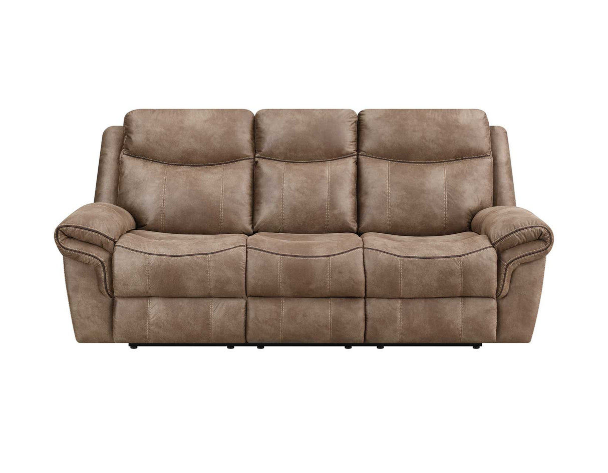 Nashville Cocoa 3-Piece Reclining Living Room Set from Steve Silver - Luna Furniture