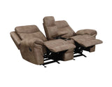 Nashville Cocoa 3-Piece Reclining Living Room Set from Steve Silver - Luna Furniture