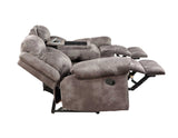 Nashville Gray 3-Piece Reclining Living Room Set from Steve Silver - Luna Furniture